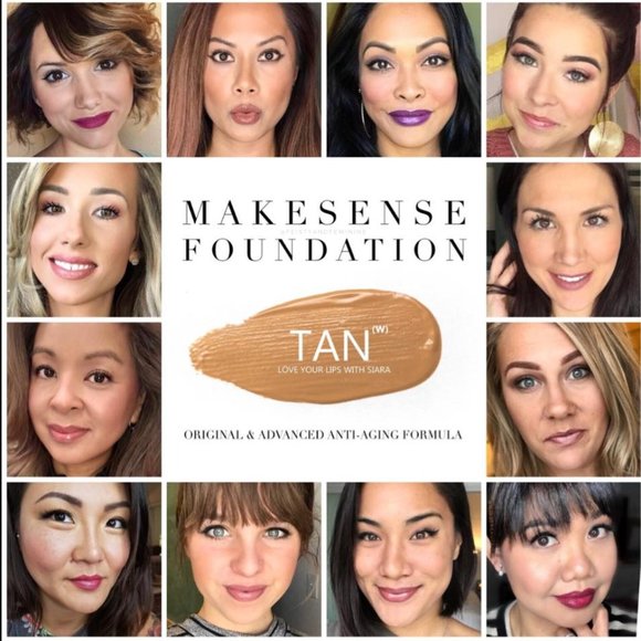 Tan MakeSence Advanced Anti-Aging Foundation - Picture 1 of 4
